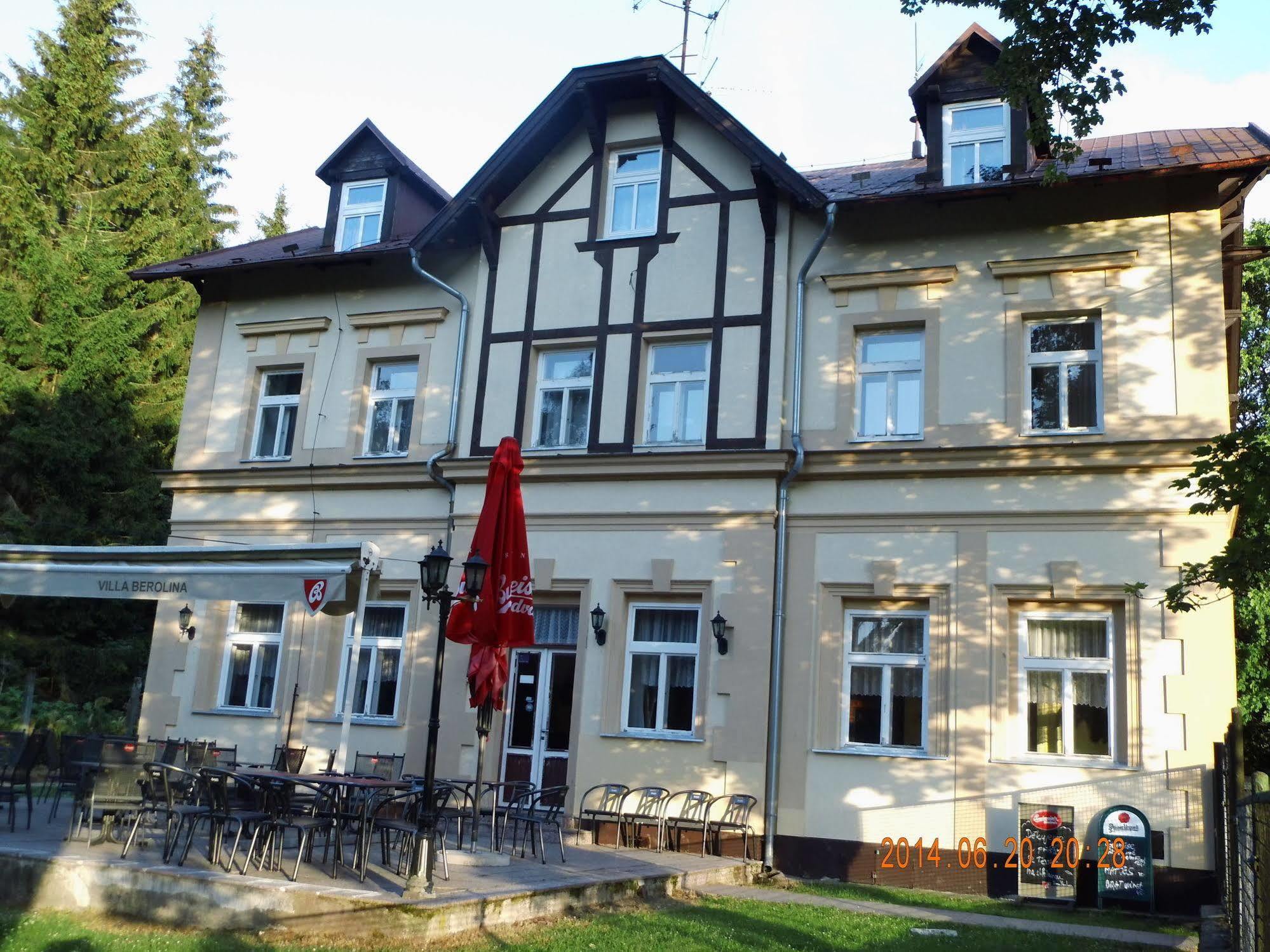 Pension Villa Berolina Mariánské Lázně Eksteriør billede